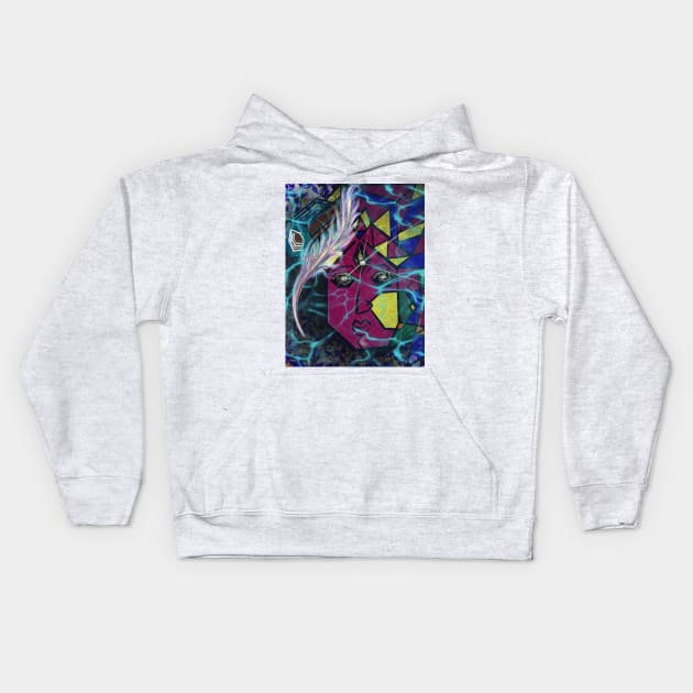 Durga Kids Hoodie by Refracted Creations